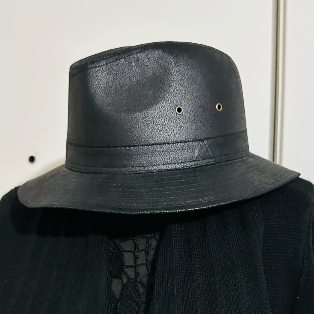 Black Fedora Hat - image 2